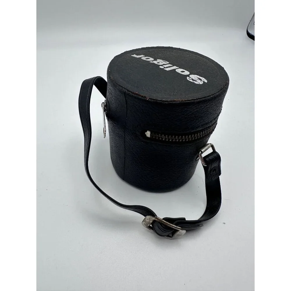 Soligor Wide-Auto 28mm f/2.8 Camera Lens Vintage Manual Focus Case